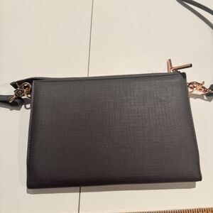 Dagne Dover Essentials Convertible Clutch Wallet in Graphite Gray